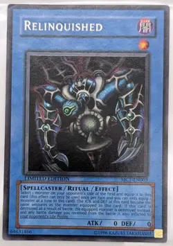 Yu-Gi-Oh! TCG Relinquished Master Collection Volume 1 MC1-EN003 Secret - Image 1
