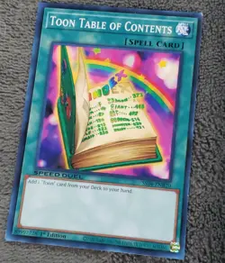 YuGiOh Toon Table of Contents SS04-ENB20 | 1st Edition | Common Spell - Image 1