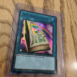 Yu-Gi-Oh! - Toon Table Of Contents - Rare - FREE SHIPPING - Image 2