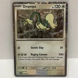 Pokemon Drampa Promo Card 015/015 2025 McDonald’s Dragon Discovery (Holo) - Image 1