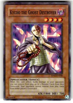 Yu-Gi-Oh TCG Kycoo The Ghost Destroyer RP02-EN040 Near Mint Condition - Image 1