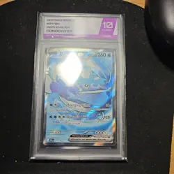 Pokemon - Dondozo ex - 211/182 - SV Destined Rivals - Full Art Card PSA 10 - Image 1