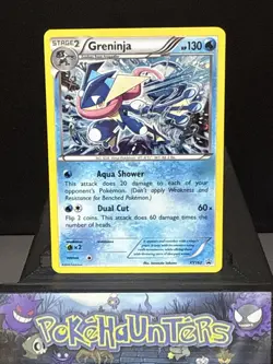 Pokemon Card Greninja XY162 Black Star Promo Holo Rare Light Play - Image 1