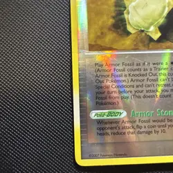 Armor Fossil 116/123 – Mysterious Treasures Reverse Holo - HP - 2007 Pokemon TCG - Image 4