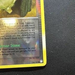 Armor Fossil 116/123 – Mysterious Treasures Reverse Holo - HP - 2007 Pokemon TCG - Image 5