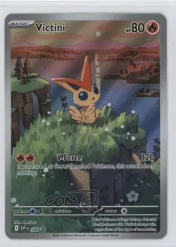 Full Art - Victini Pokemon Scarlet & Violet Black Star Promo #208 - Image 1