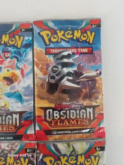 4 x Obsidian Flames Sealed Booster Packs - Full Art Set - Pokemon TCG - Image 3