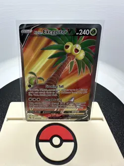 Alolan Exeggutor V (Full Art) 071/078 Pokemon GO Holo - Image 1