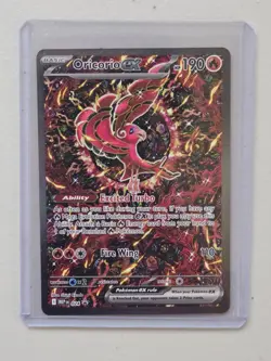 2025 Pokemon Oricorio ex MEP 024 Black Star Promo NM #024 - Image 1
