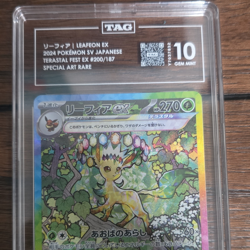 Pokemon Leafeon Ex 200/187 Terastal Fest Ex Holo Special Art Rare Japanese - Image 1