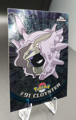 2000 Topps Chrome Series 2 - Pokemon Cloyster #91 - Image 2