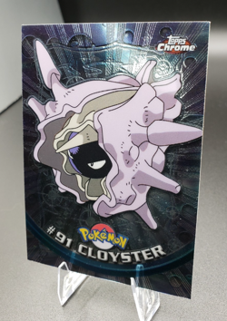 2000 Topps Chrome Series 2 - Pokemon Cloyster #91 - Image 3