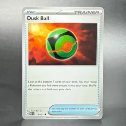 Pokemon Scarlet & Violet: Surging Sparks #175/191 Dusk Ball - Image 1