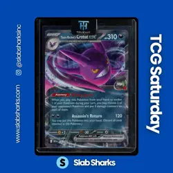 2025 POKEMON DESTINED RIVALS #122/182 TEAM ROCKET'S CROBAT EX - Image 1