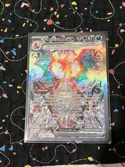 Pokemon TCG OBF Charizard ex 223/197 Special Illustration Rare NM - Image 1