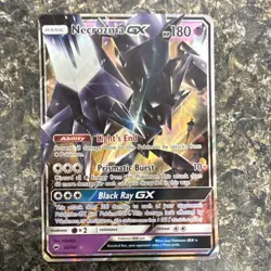 Pokemon Necrozma GX Sm-Burning Shadows Ultra Rare Holo 63/147 EN 180 HP - Image 1