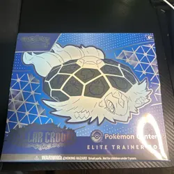 2024 Pokemon Stellar Crown Pokemon Center Factory Sealed ETB Elite Trainer Box - Image 1