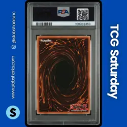 2005 YU-GI-OH! THE LOST MILL. 1ST ED. #EN036 ELEMENTAL HERO THUNDER GIANT PSA 9 - Image 2