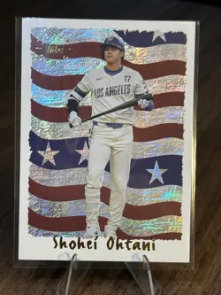 2025 Topps Archives SHOHEI OHTANI Los Angeles Dodgers Cyber Stats Insert 95C-7 - Image 1
