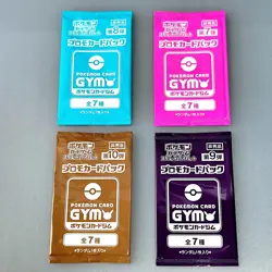 Scarlet & Violet GYM Promo Pack Part 7-10 Japanese Pokemon Cards Sealed 4packs - Image 2