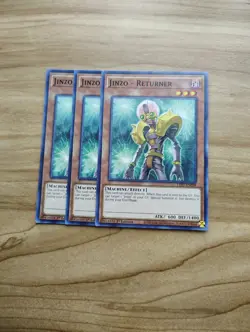 Yu-Gi-Oh! - Jinzo - Returner 3X - Complete Playset Of Common Cards - Image 1