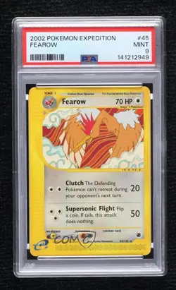Fearow Pokemon e-Card Series Expedition PSA 9 MINT 2002 - Image 1