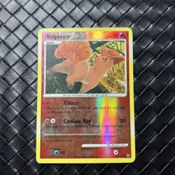 Vulpix 102/127 [MP] Reverse Holo Platinum Pokemon Card - Image 1
