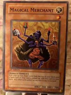 Magical Merchant MFC-079 1st Edition Common Yu-Gi-Oh! TCG card LP - Image 1