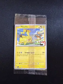 *SEALED* Pikachu SVP101 Black Star SV Promo Play League Pokemon Card #2 - Image 1
