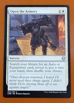 1x Open the Armory | Commander Legends | MTG Magic Cards - Image 1