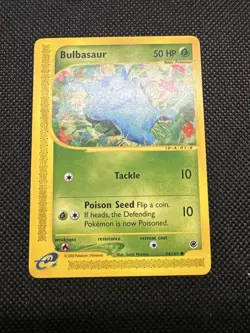 Pokemon TCG Bulbasaur Expedition Base Set, Card 94/165, Regular Common - Image 3