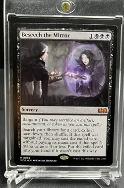 1x MTG Beseech the Mirror - Wilds of Eldraine (WOE) #82 - Magic the Gathering - Image 1