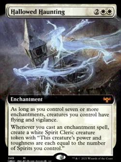 Innistrad: Crimson Vow #349 Hallowed Haunting (Extended Art) - Image 1