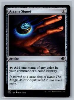 Magic MTG Starter Commander Decks Arcane Signet #257 TCG CCG - Image 1