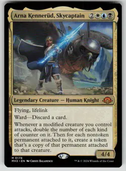 Arna Kennerud, Skycaptain Mythic Modern Horizons 3 178 MTG Near Mint 2024 - Image 1
