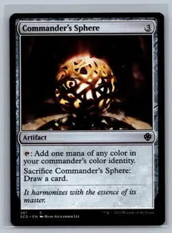 Magic MTG Starter Commander Decks Commander's Sphere #261 TCG CCG - Image 1
