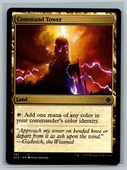 Magic MTG Starter Commander Decks Command Tower #297 TCG CCG - Image 1