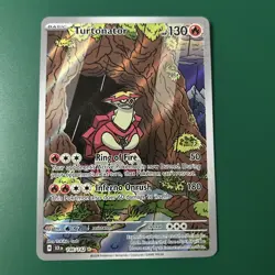Turtonator 146/142 Illustration Rare Pokemon Stellar Crown - Image 1