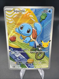 Pokemon Squirtle MEP 039 First Partner Illustration Promo NM - Image 1