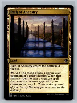 Magic MTG Starter Commander Decks Path of Ancestry #312 TCG CCG - Image 1