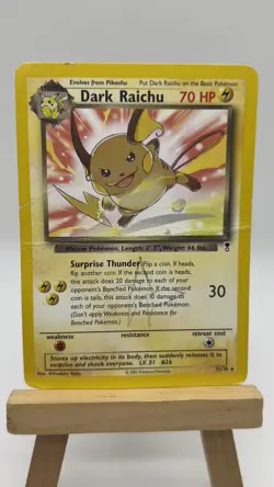 Dark Raichu 7/110 Non-Holo Rare Legendary Collection Pokemon Card - Image 2