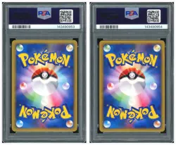 Pokemon PSA 9 & AUTO 10*2 Lightning & Grass Energy Holo Javi Salas 2002 MCD JPN - Image 2