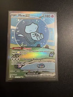 Pokemon Mew ex SV: Paldean Fates Special Illustration Rare Holo 232/091 180 HP - Image 1