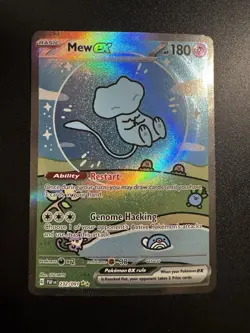 Pokemon Mew ex SV: Paldean Fates Special Illustration Rare Holo 232/091 180 HP - Image 2
