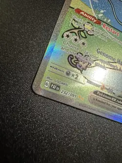 Pokemon Mew ex SV: Paldean Fates Special Illustration Rare Holo 232/091 180 HP - Image 3
