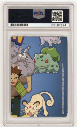 PSA Signed Eric Stuart Pokemon James TV10 Holo Foil 1999 Topps TV Animation - Image 2