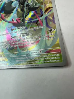 Pokemon TCG Grafaiai 223/193 Sv02: Paldea Evolved Illustration Rare Holo - - Image 2