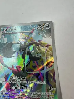 Pokemon TCG Grafaiai 223/193 Sv02: Paldea Evolved Illustration Rare Holo - - Image 5