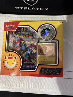 Pokemon Day 2026 Collection Box Pikachu Promo Coin 3 Booster Packs - Image 1