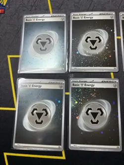 Pokemon TCG 8x Metal Energy Cosmos Holo Scarlet And Violet 151 - NM Condition - Image 4